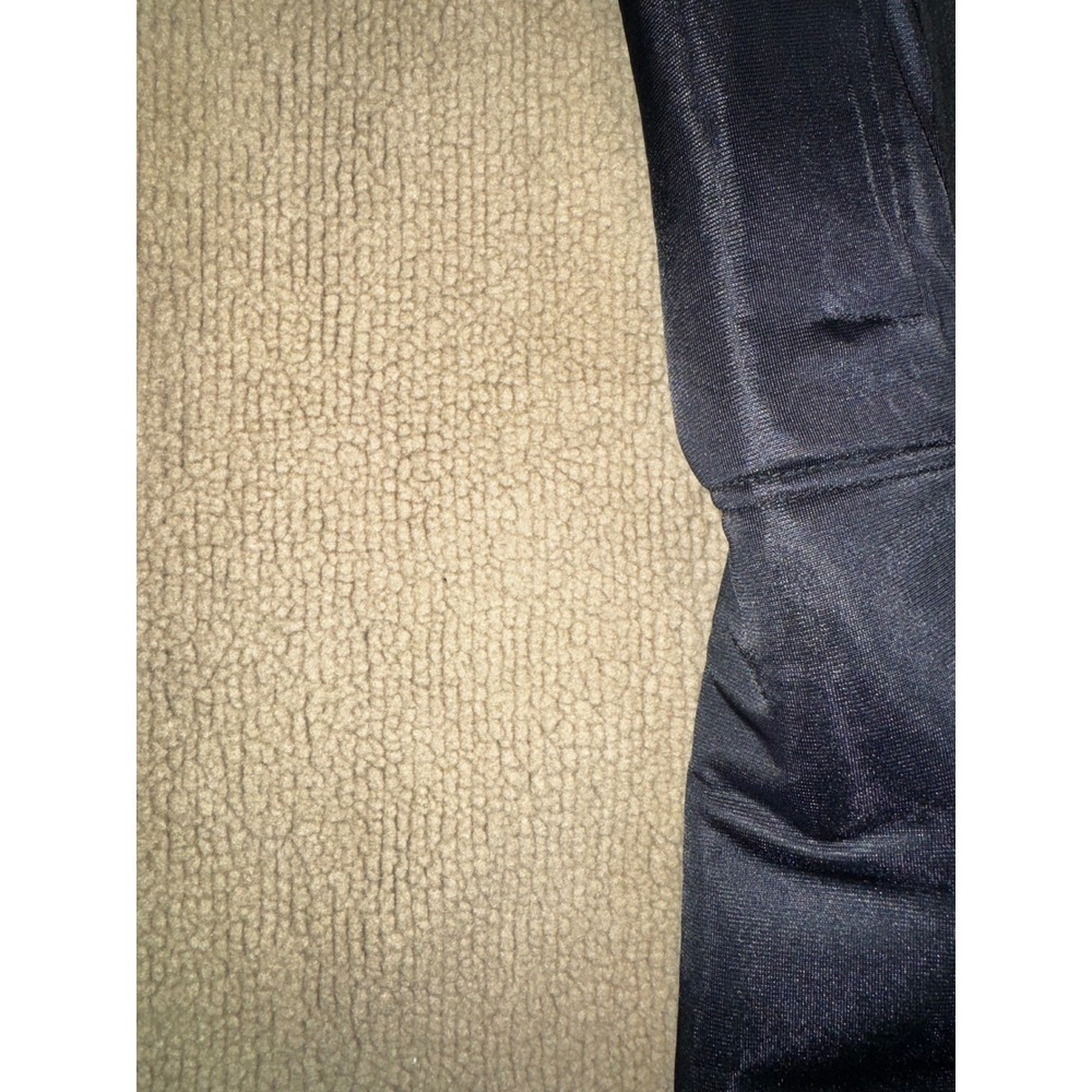 J.Crew Mens Sherpa Lined Full Zip Vest Black Large Utility Gorpcore Layering - Picture 6 of 6